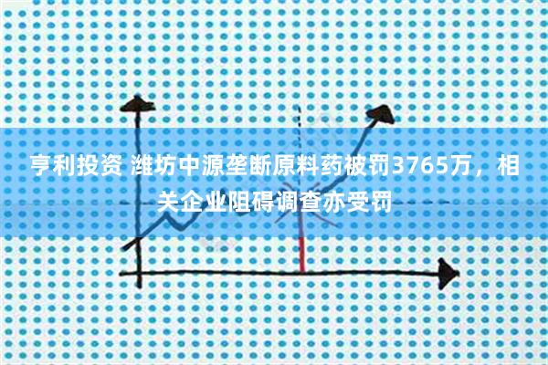 亨利投资 潍坊中源垄断原料药被罚3765万,相关企业阻碍调查亦受罚